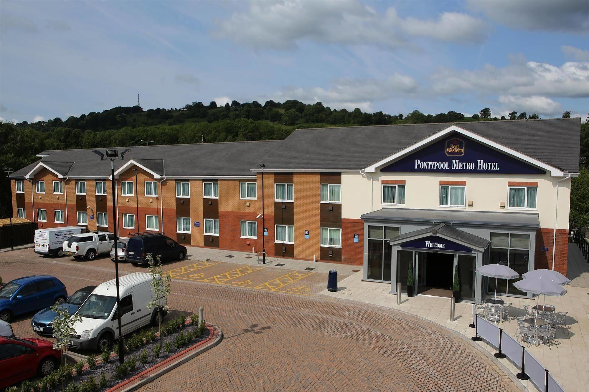 Best Western Pontypool Metro Hotel Exterior foto